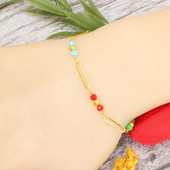 "Trendy Bracelet for Girls & Women – Cute, Adjustable & Gift-Ready | MLCRC1056 - Picture 3 of 10